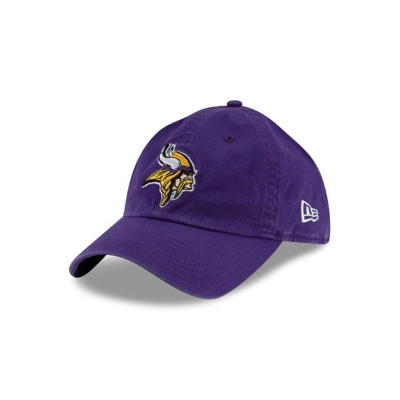 Minnesota Vikings Gorra | New Era NFL Casual Classic Adjustable Cap Mexico - Morados